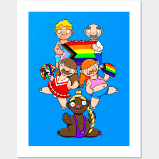 Pride March Posters and Art